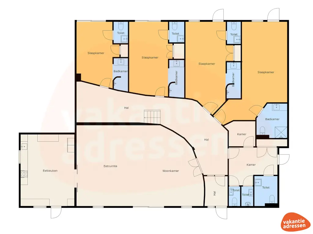 Vakantieadressen accommodatie afbeelding
