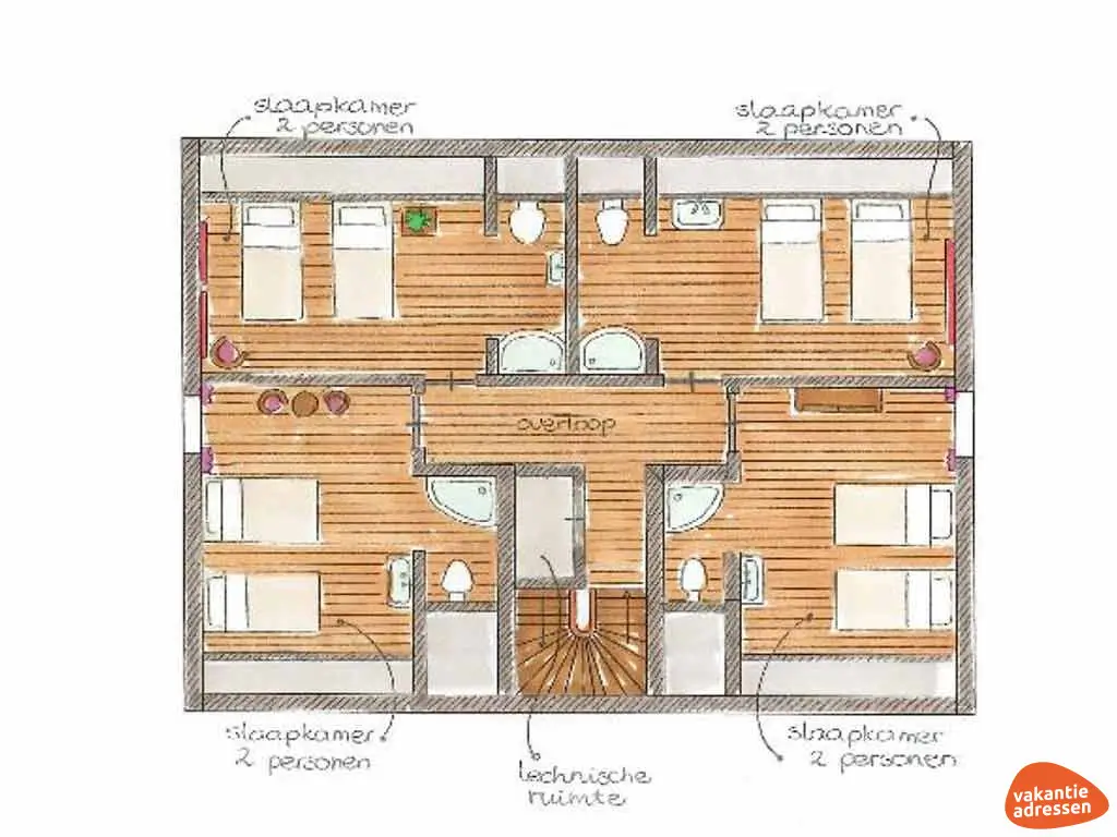 Vakantieadressen accommodatie afbeelding