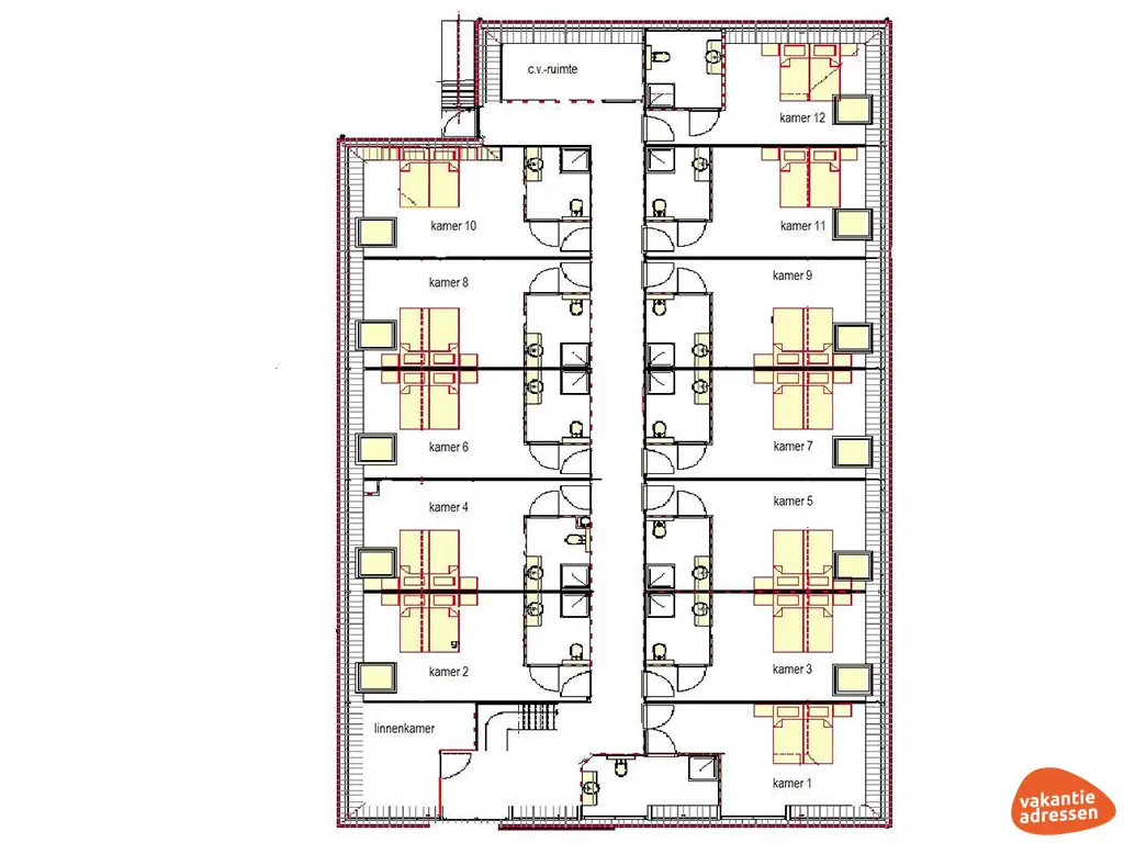 Vakantieadressen accommodatie afbeelding