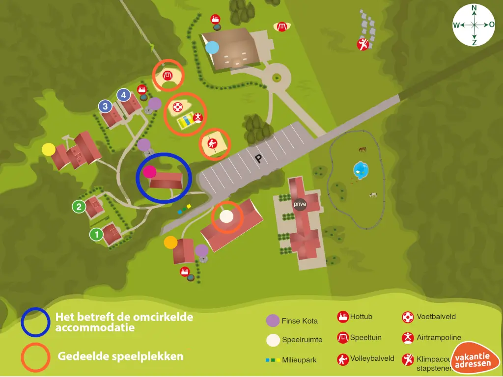 Vakantieadressen accommodatie afbeelding