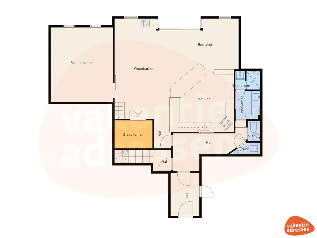 Vakantieadressen accommodatie afbeelding