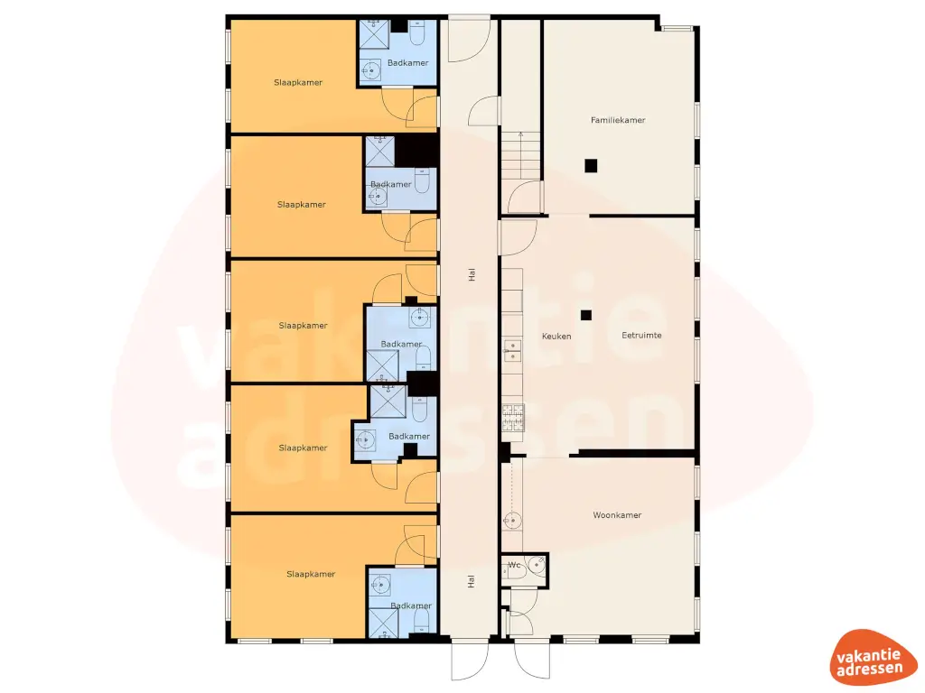 Vakantieadressen accommodatie afbeelding