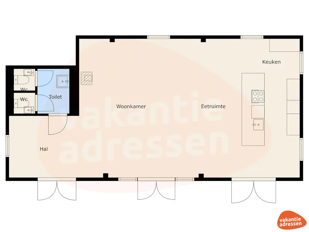 Vakantieadressen accommodatie afbeelding