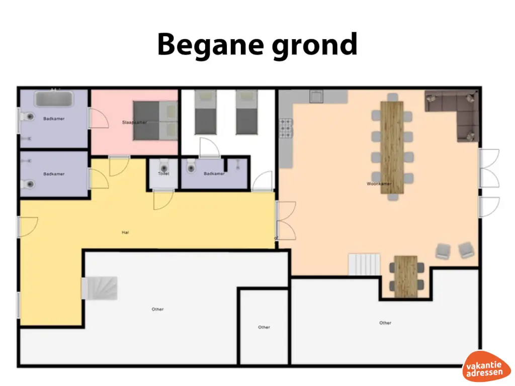 Vakantieadressen accommodatie afbeelding
