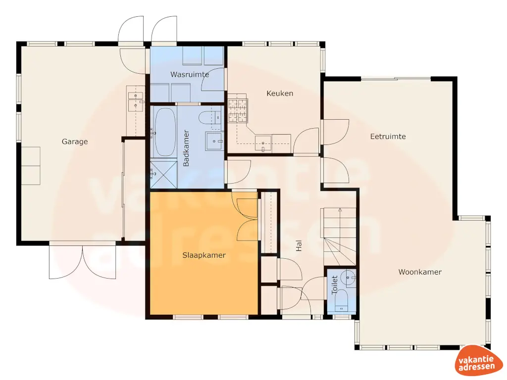 Vakantieadressen accommodatie afbeelding