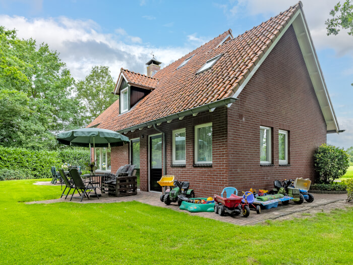 Groepsaccommodatie in Rossum (Overijssel) voor 14 personen met 6 slaapkamers en 1 badkamers.