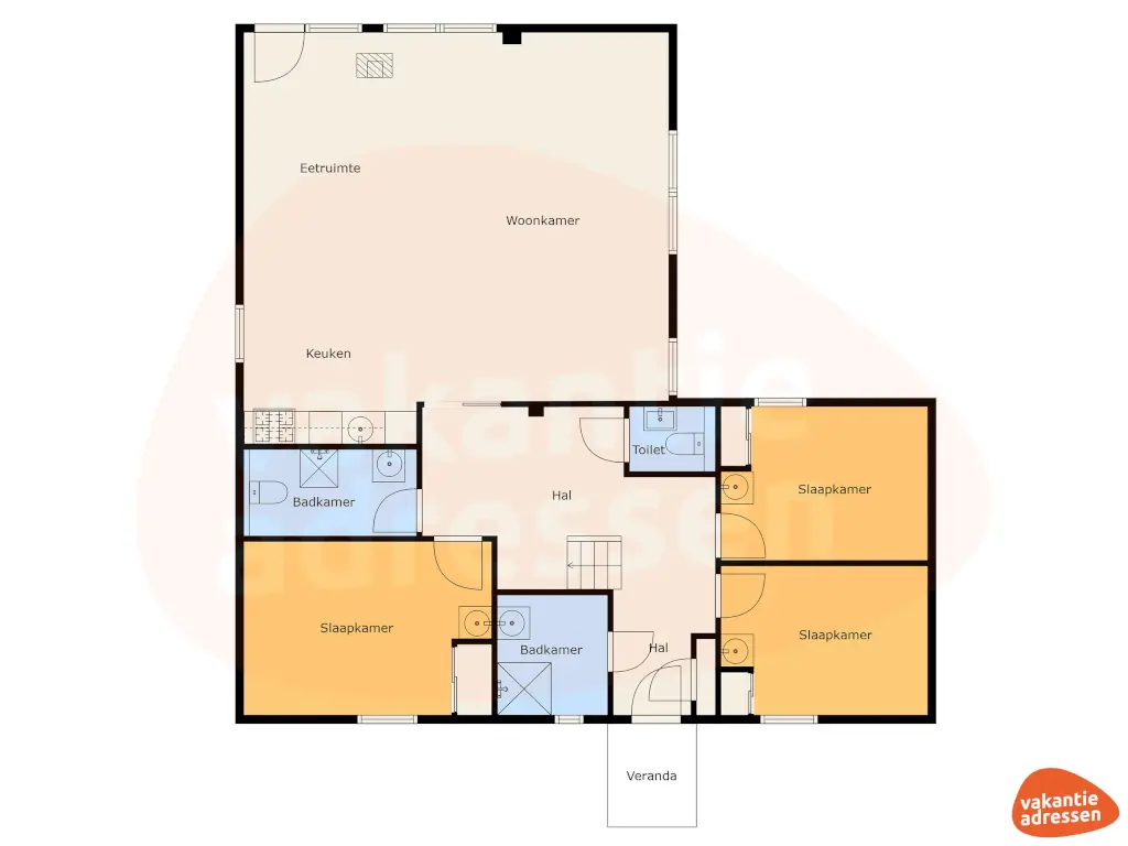 Vakantieadressen accommodatie afbeelding