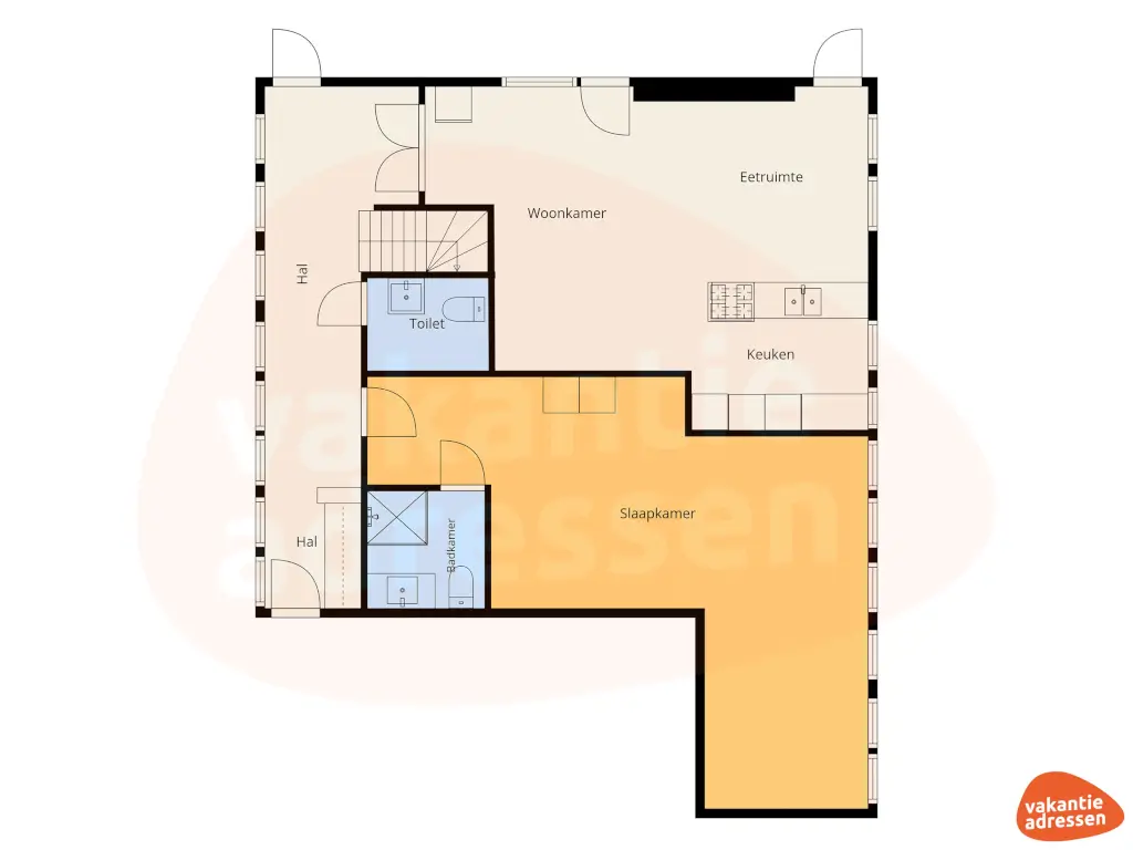 Vakantieadressen accommodatie afbeelding