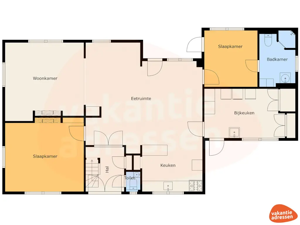 Vakantieadressen accommodatie afbeelding
