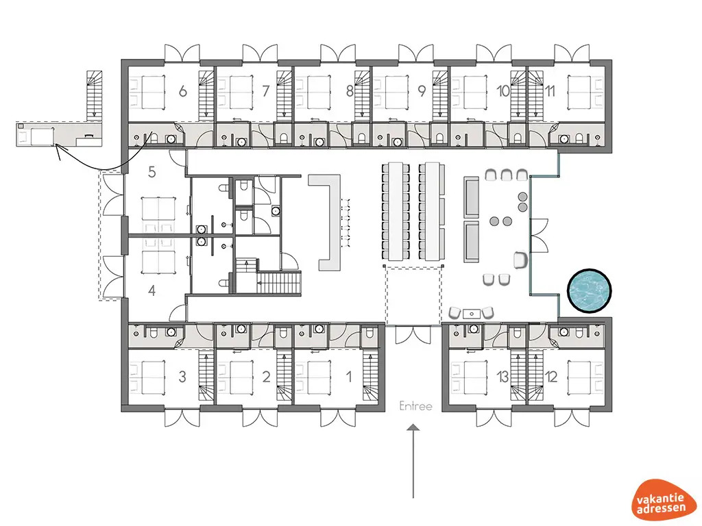 Vakantieadressen accommodatie afbeelding