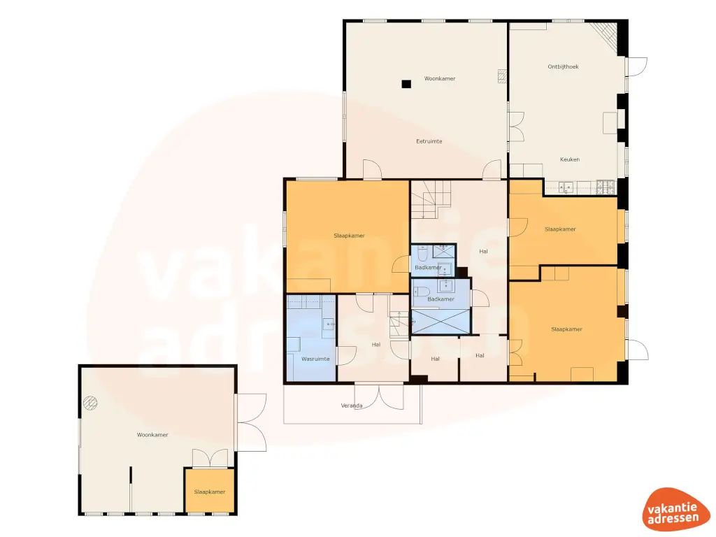 Vakantieadressen accommodatie afbeelding