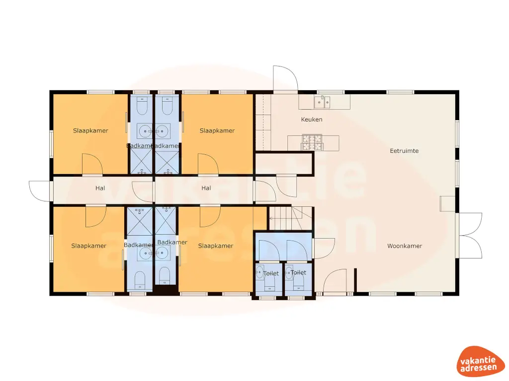 Vakantieadressen accommodatie afbeelding