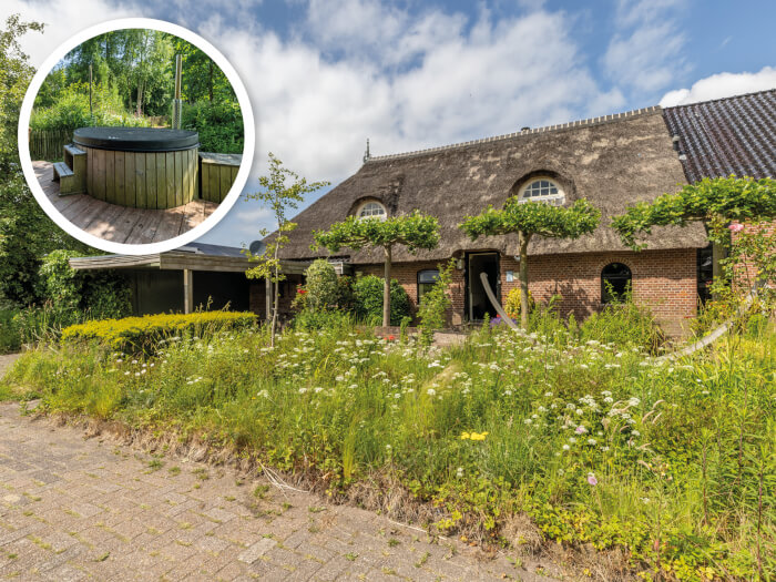Groepsaccommodatie in Twijzelerheide (Friesland) voor 12 personen met 6 slaapkamers en 5 badkamers.