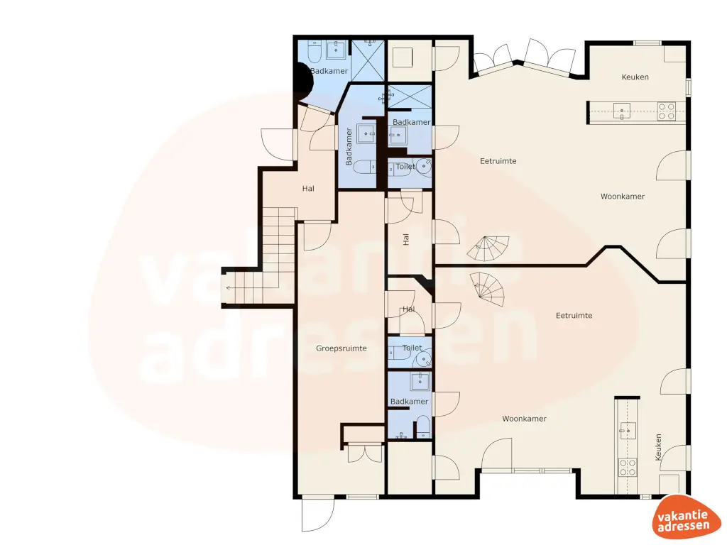 Vakantieadressen accommodatie afbeelding