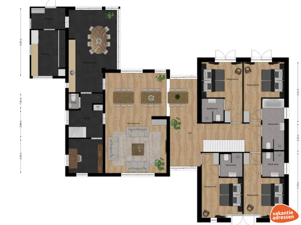 Vakantieadressen accommodatie afbeelding