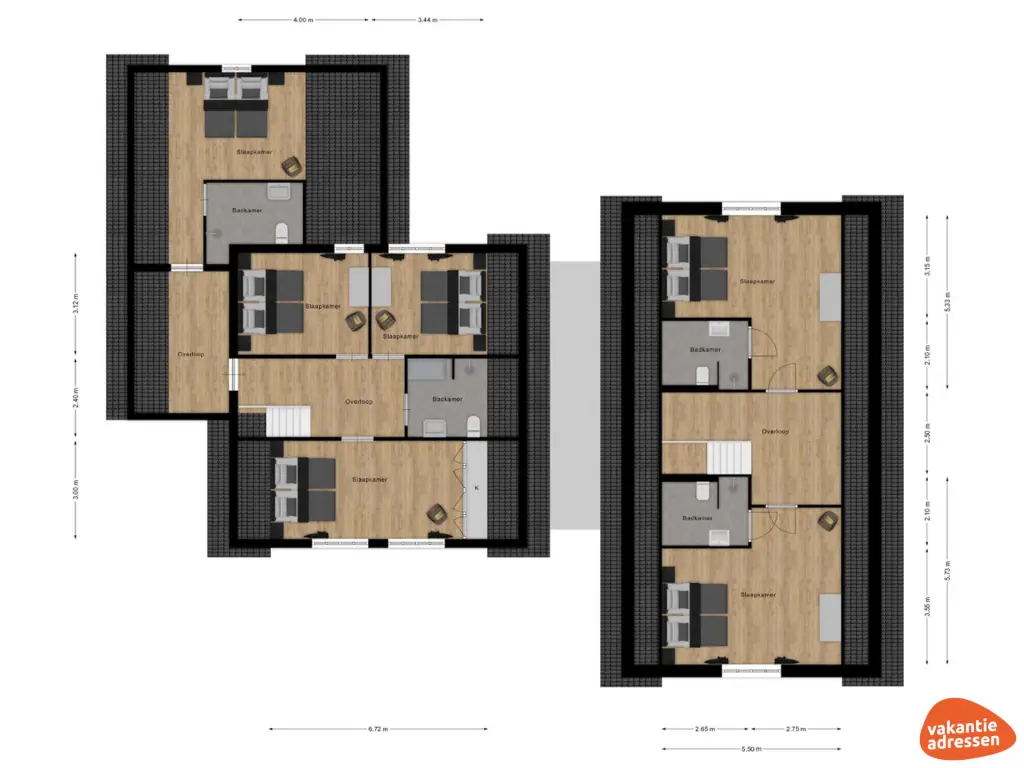 Vakantieadressen accommodatie afbeelding