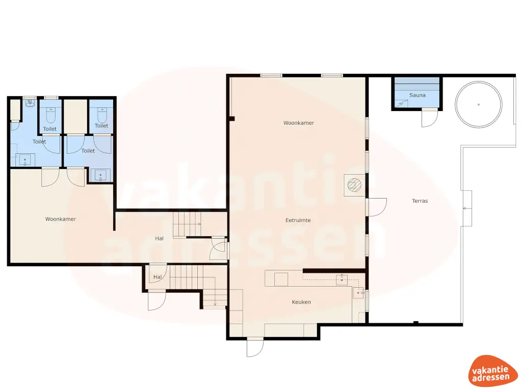 Vakantieadressen accommodatie afbeelding