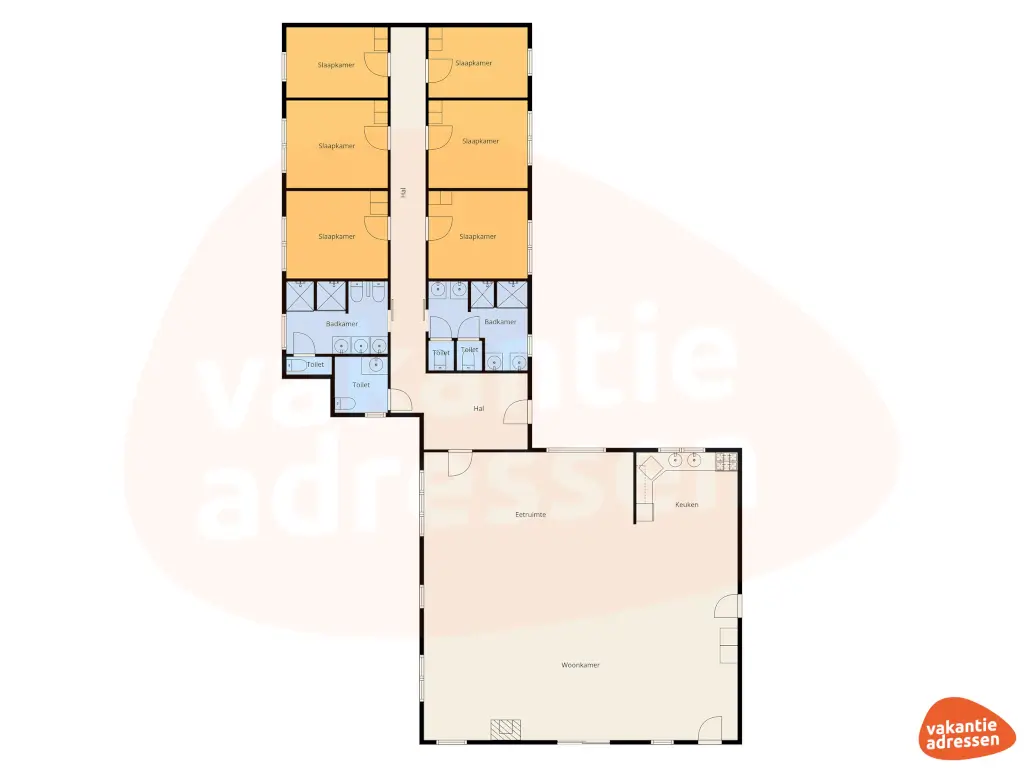 Vakantieadressen accommodatie afbeelding