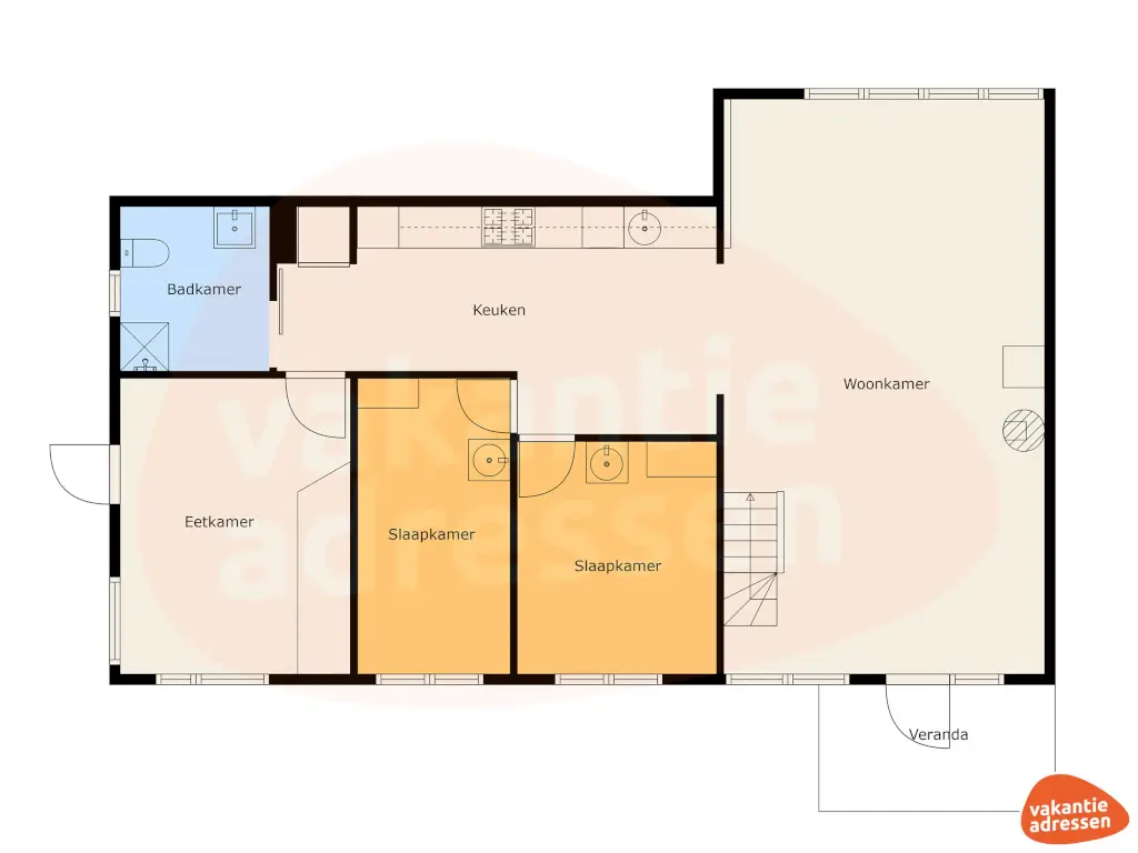 Vakantieadressen accommodatie afbeelding