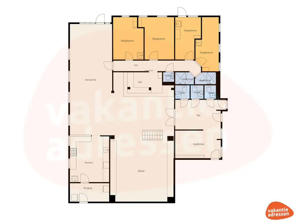 Vakantieadressen accommodatie afbeelding