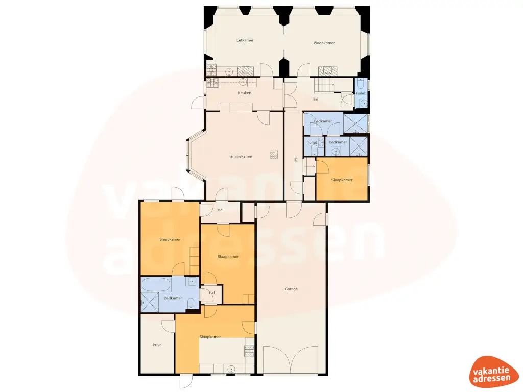 Vakantieadressen accommodatie afbeelding