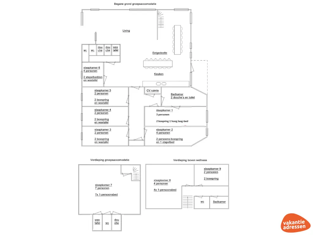 Vakantieadressen accommodatie afbeelding