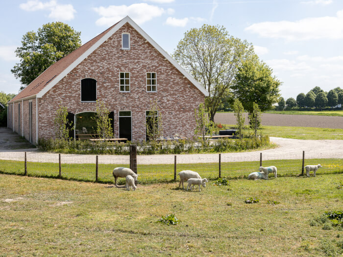 Groepsaccommodatie in Heinkenszand (Zeeland) voor 20 personen met 10 slaapkamers en 10 badkamers.