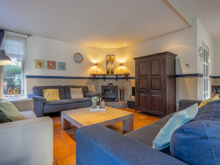 Groepsaccommodatie in Uddel (Gelderland) voor 17 personen met 7 slaapkamers en 3 badkamers.