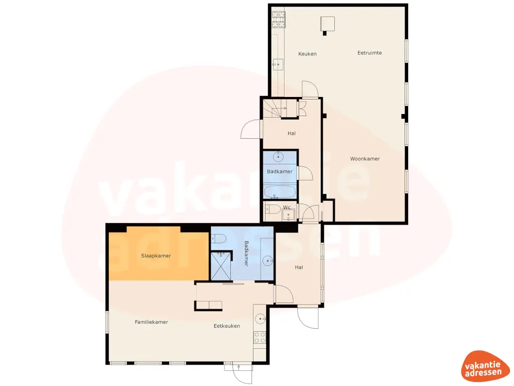 Vakantieadressen accommodatie afbeelding