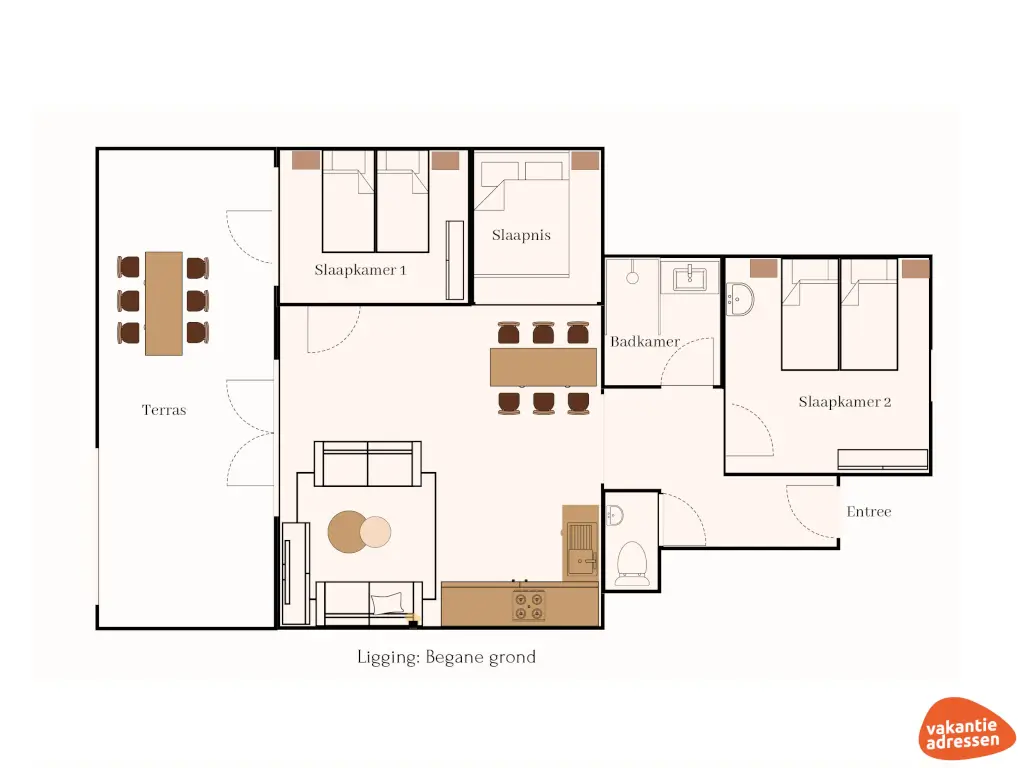 Vakantieadressen accommodatie afbeelding