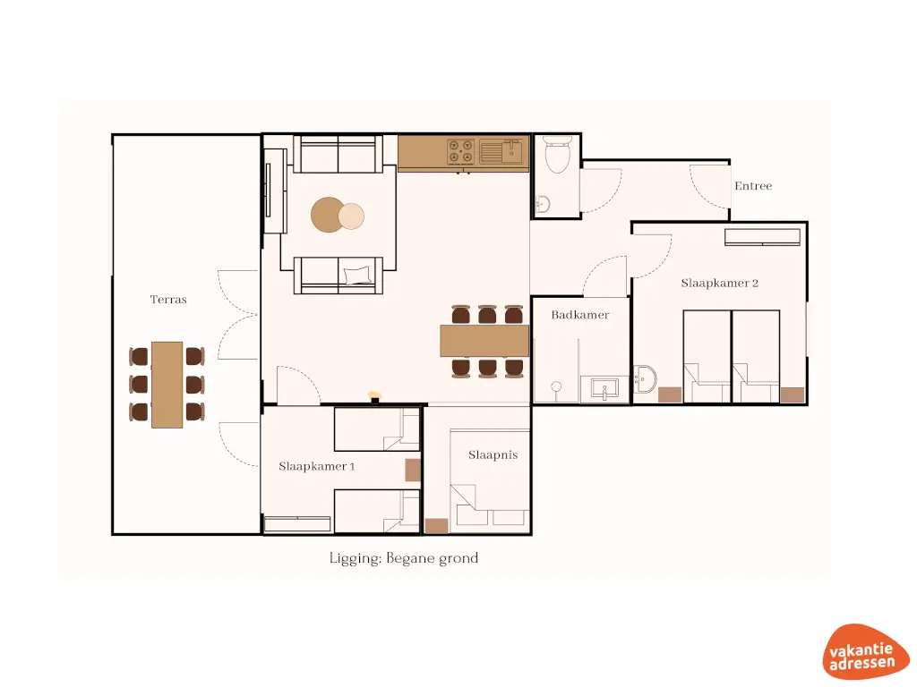 Vakantieadressen accommodatie afbeelding