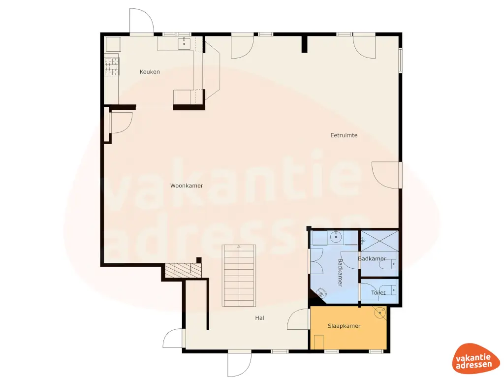 Vakantieadressen accommodatie afbeelding