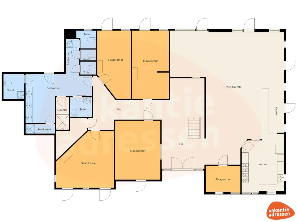 Vakantieadressen accommodatie afbeelding