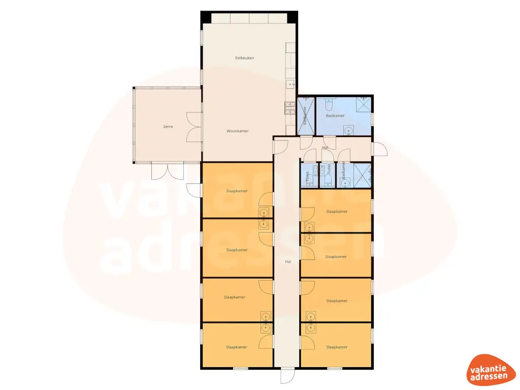 Vakantieadressen accommodatie afbeelding