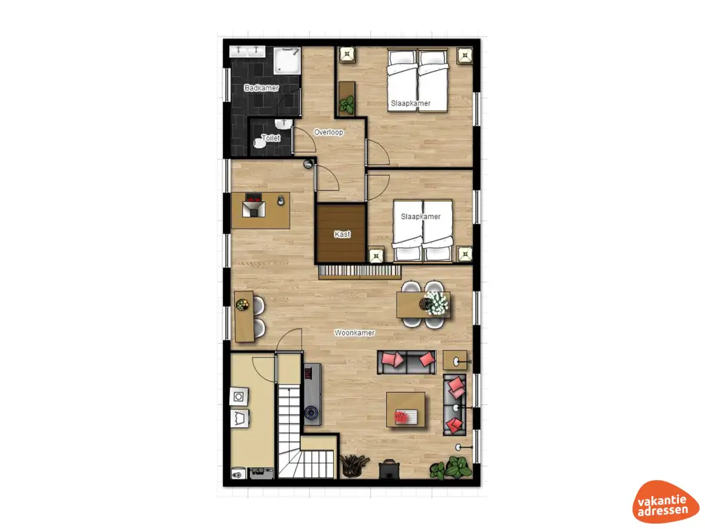 Vakantieadressen accommodatie afbeelding