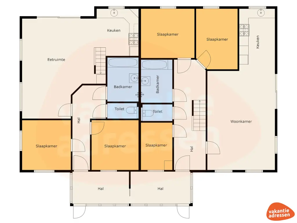 Vakantieadressen accommodatie afbeelding