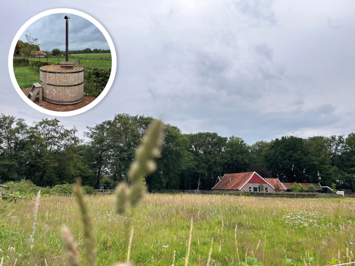 Groepsaccommodatie in Winterswijk (Gelderland) voor 12 personen met 6 slaapkamers en 2 badkamers.