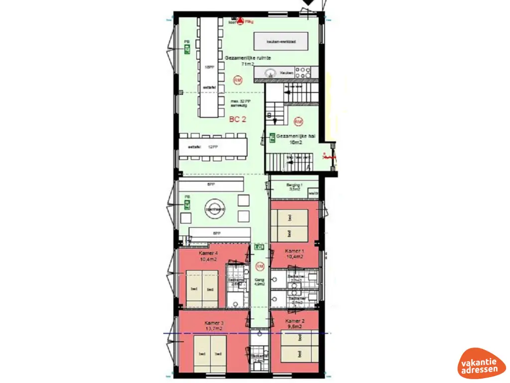 Vakantieadressen accommodatie afbeelding