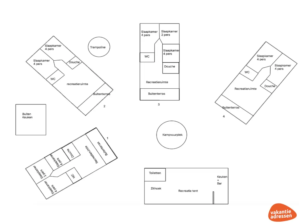 Vakantieadressen accommodatie afbeelding