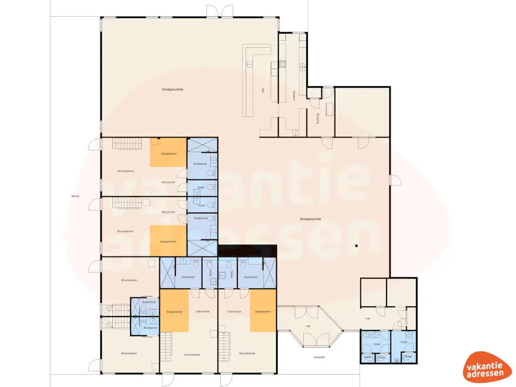 Vakantieadressen accommodatie afbeelding