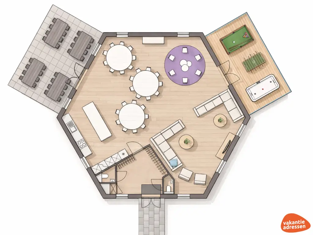 Vakantieadressen accommodatie afbeelding