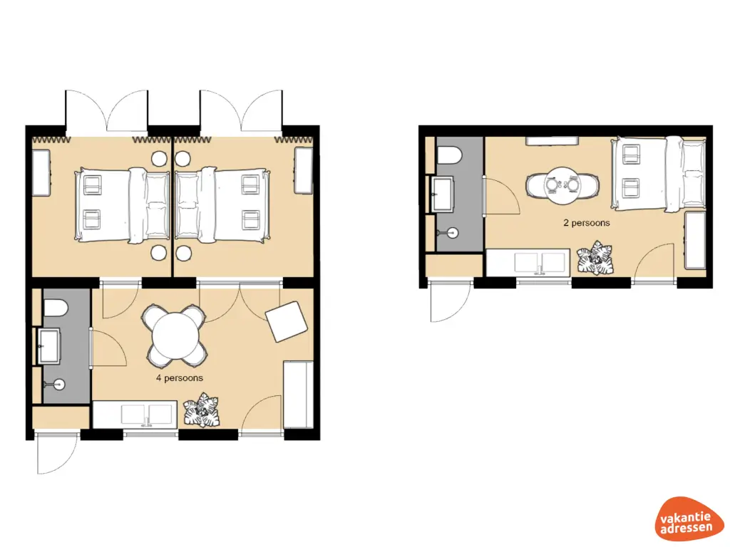 Vakantieadressen accommodatie afbeelding