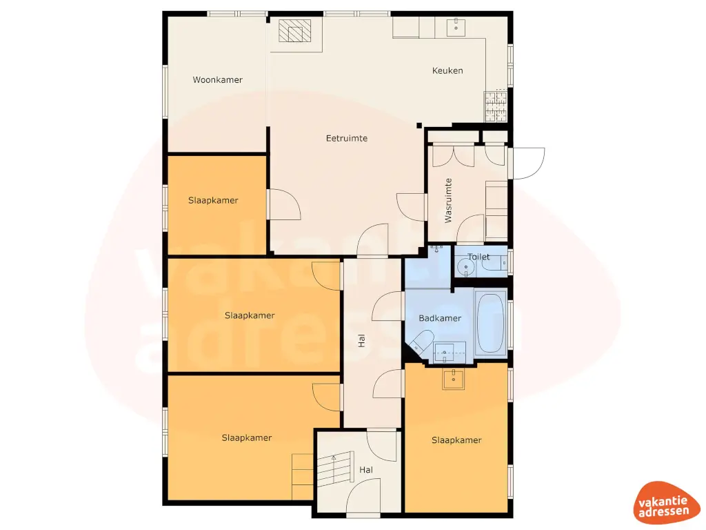 Vakantieadressen accommodatie afbeelding