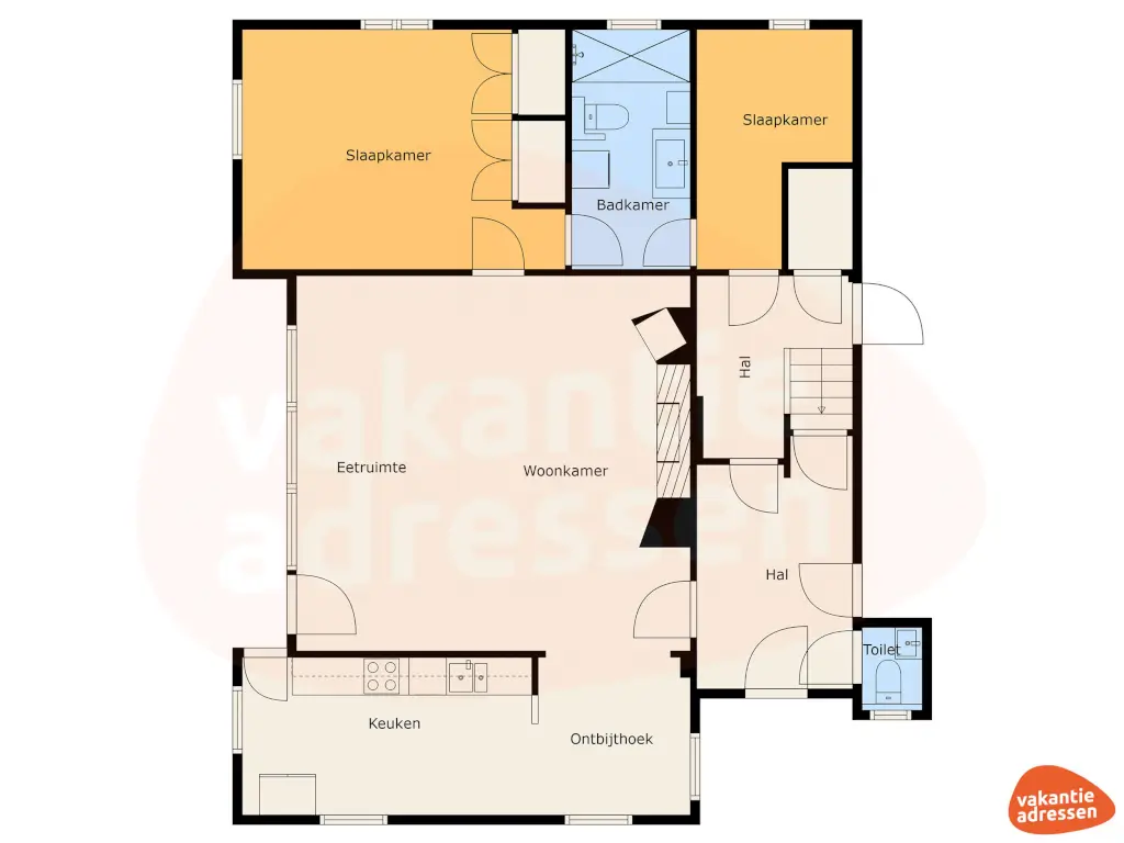 Vakantieadressen accommodatie afbeelding