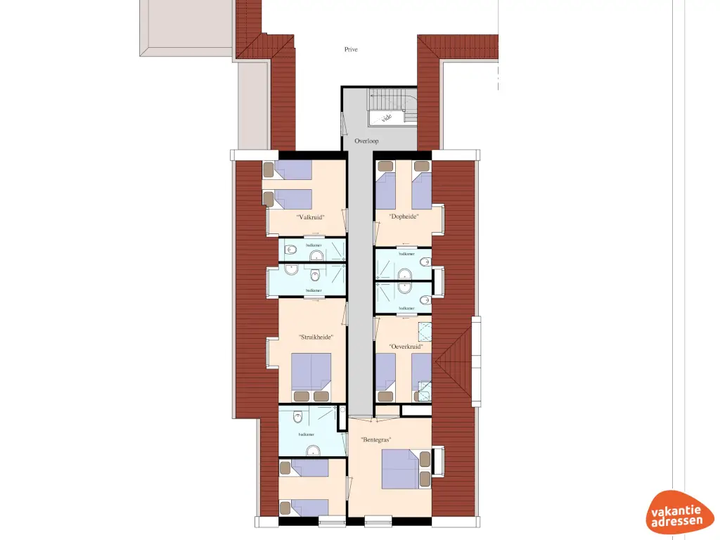 Vakantieadressen accommodatie afbeelding
