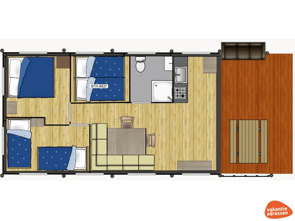 Vakantieadressen accommodatie afbeelding