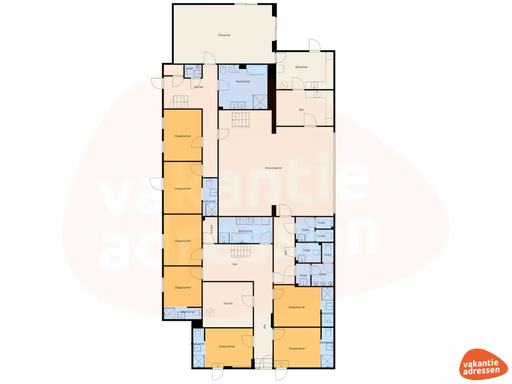 Vakantieadressen accommodatie afbeelding