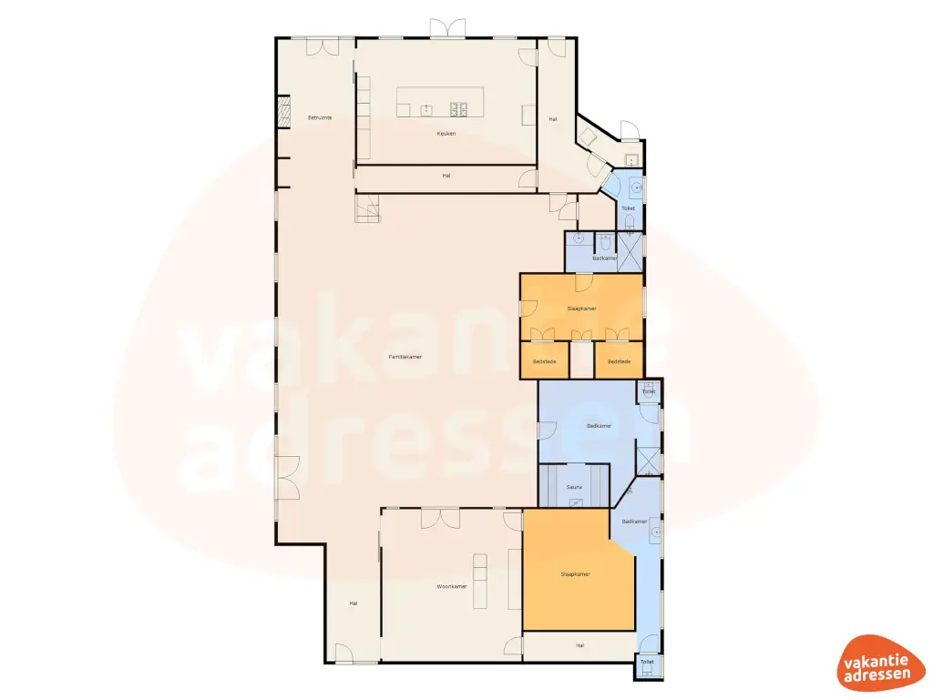 Vakantieadressen accommodatie afbeelding