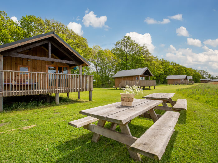 Groepsaccommodatie in Ruinerwold (Drenthe) voor 16 personen met 8 slaapkamers en 4 badkamers.