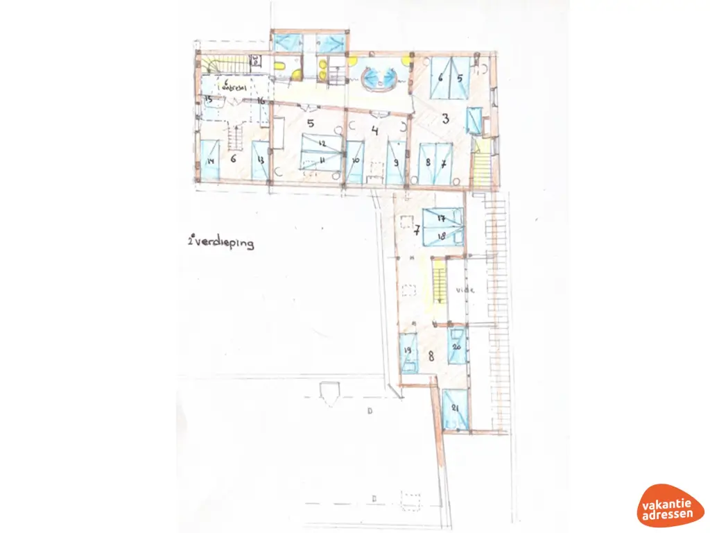 Vakantieadressen accommodatie afbeelding